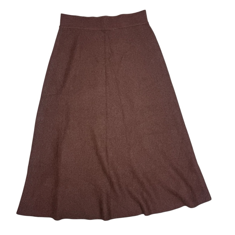 Cyrus Chocolate A-Line Skirt